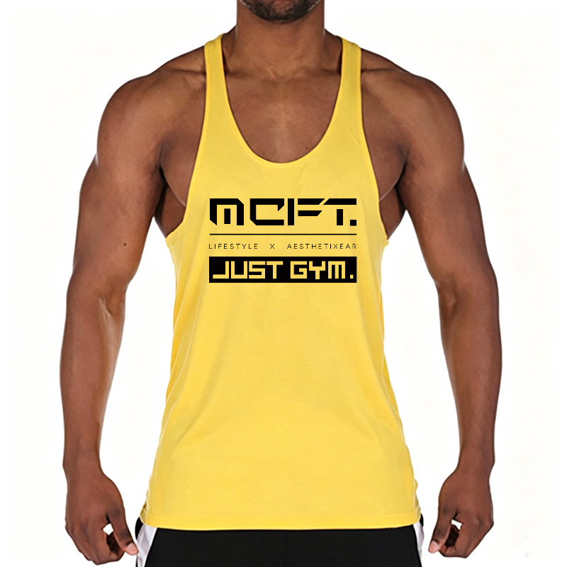 Tank Top Muscle - Débardeur de sport en coton pour