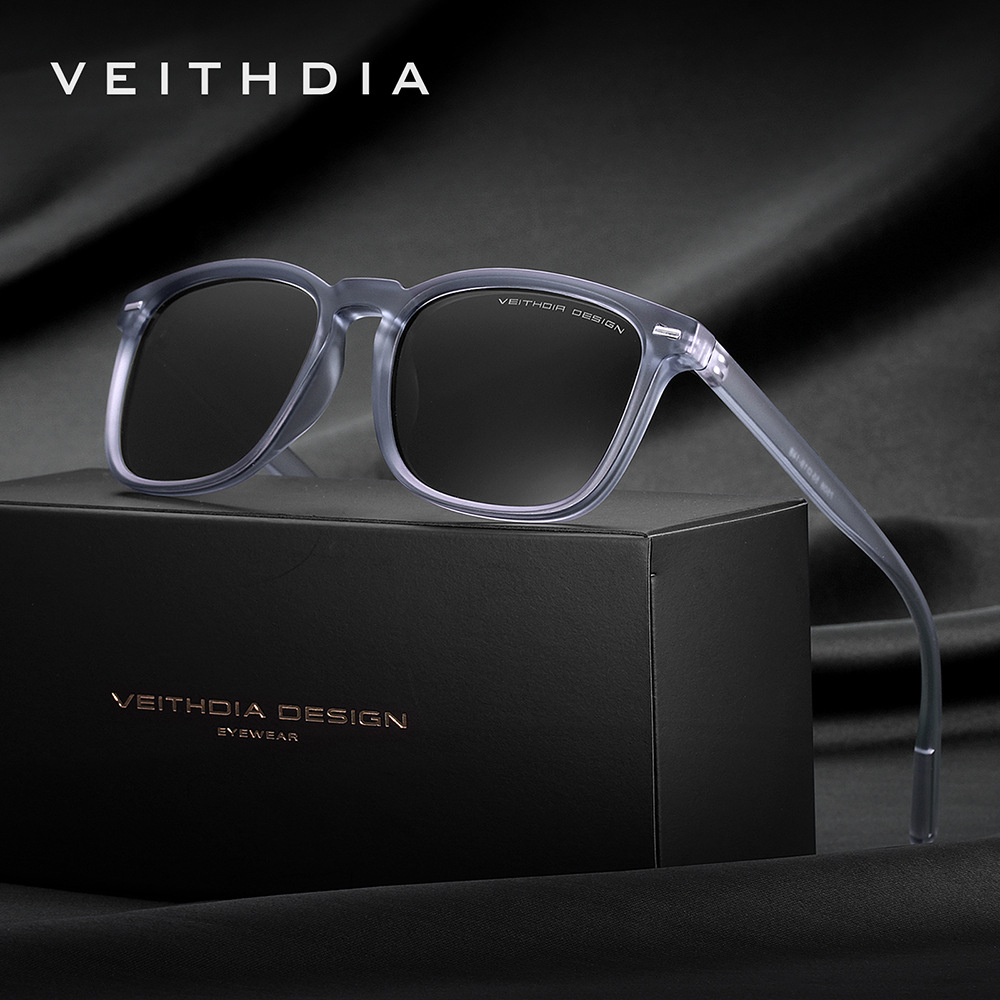 Sunglasses Aviator Polarized - VEITHDIA Lunettes de soleil polarisées vintage,
