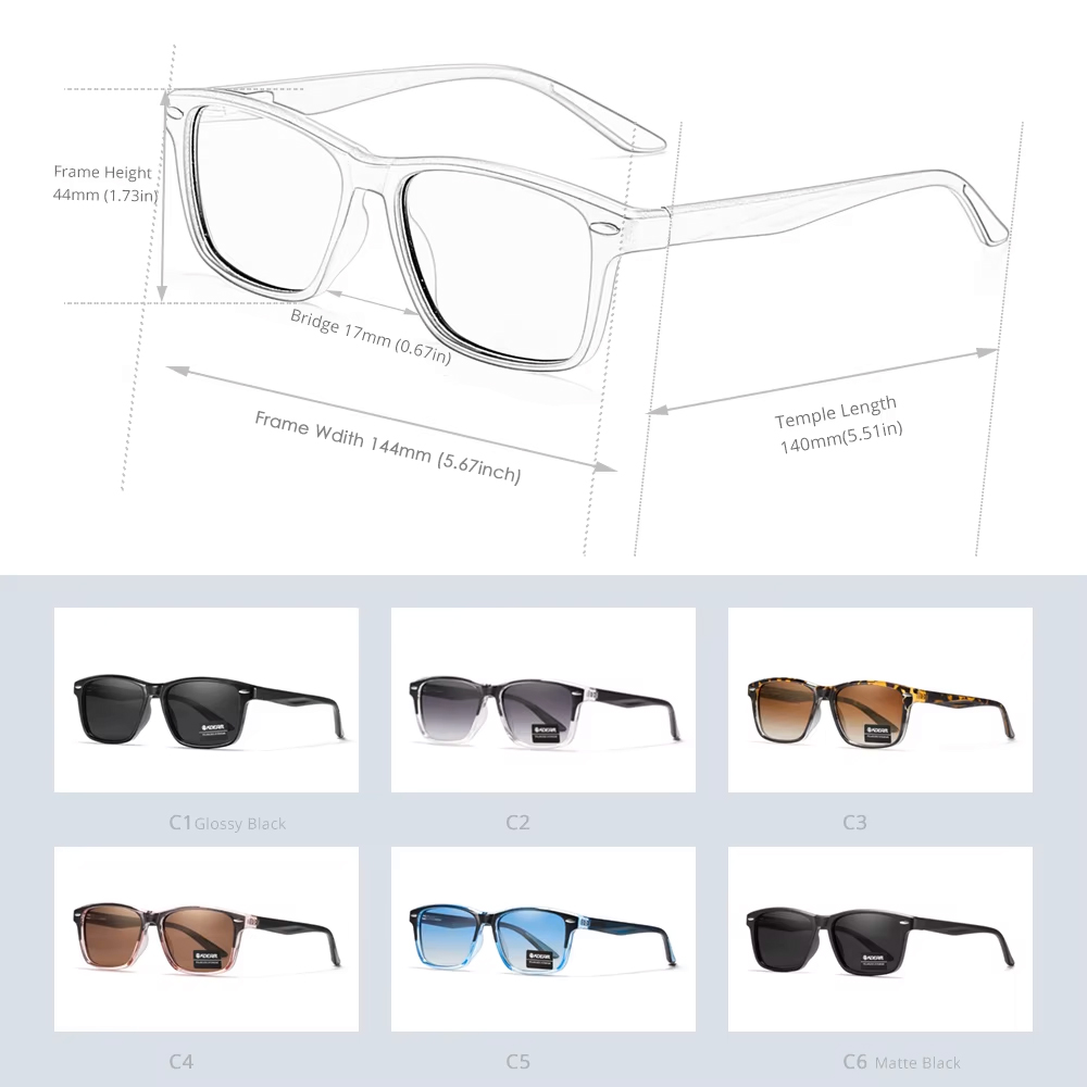 KDEAM – lunettes de soleil pol - Sunglasses Aviator Polarized avis et prix