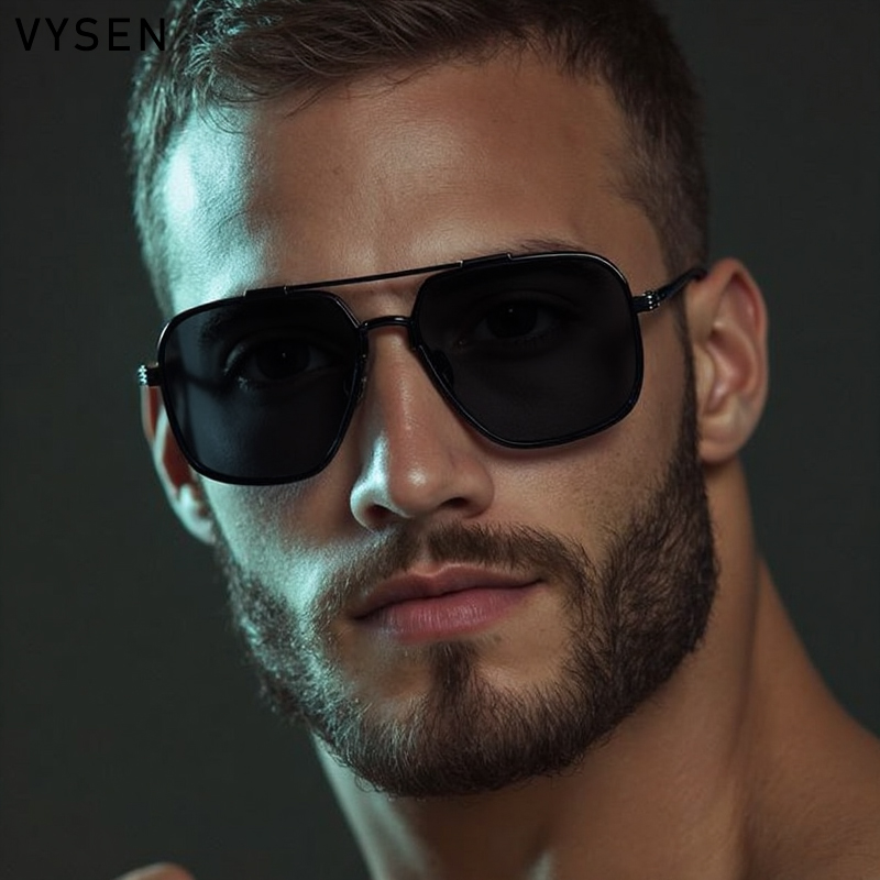 Lunettes de soleil carrées Ste - Sunglasses Aviator Polarized avis et prix