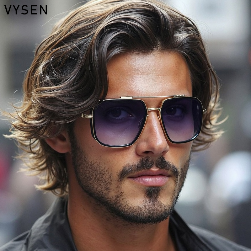 Lunettes de soleil carrées Ste - Sunglasses Aviator Polarized avis et prix