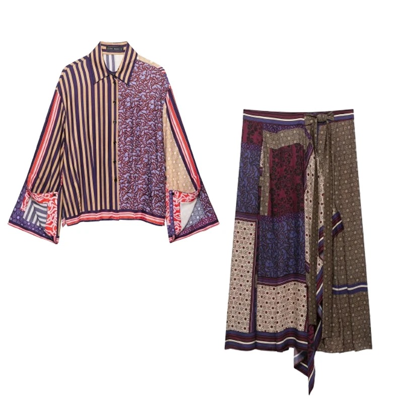 2026 Ensembles deux pièces élé - Shirt Camp Collar avis et prix