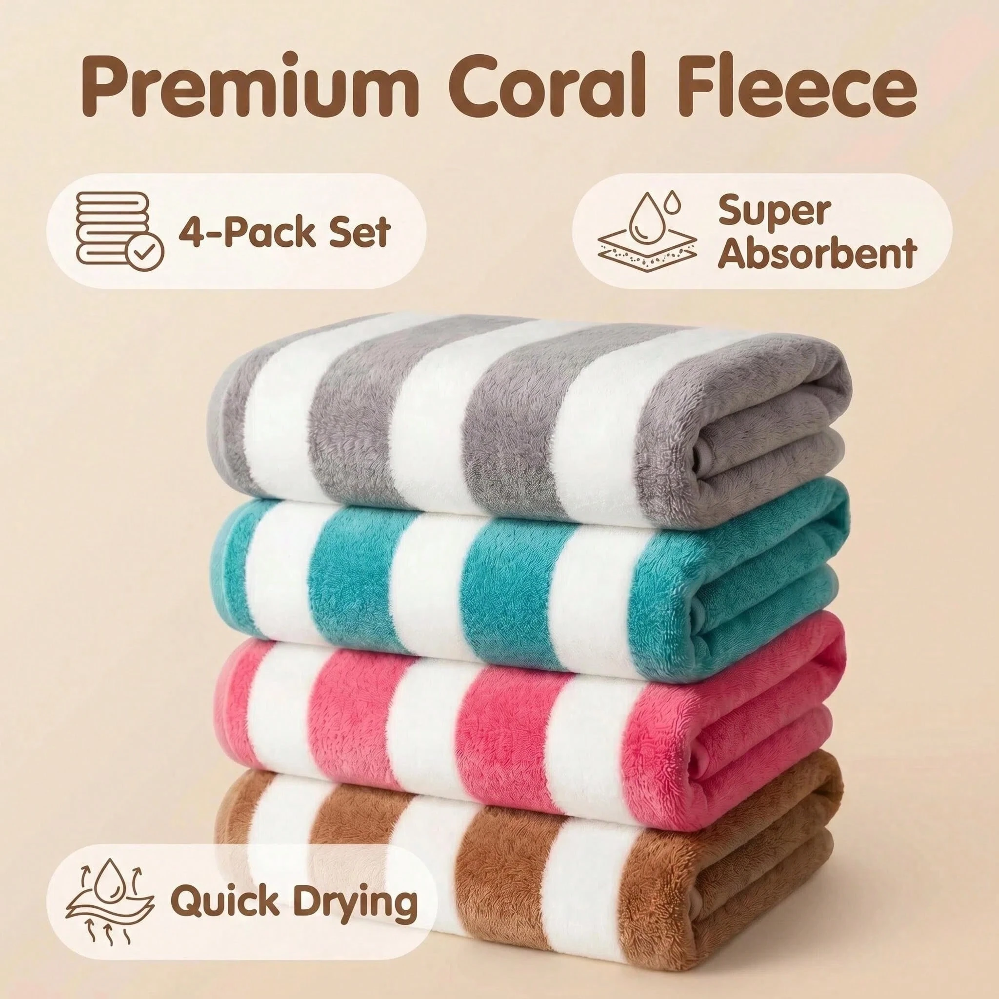 Serviette de plage ultra-douce - Beach Towel Large avis et prix
