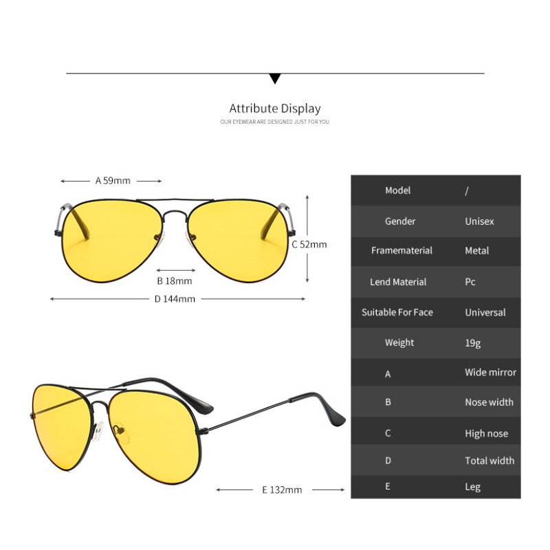 Lunettes de soleil aviateur po - Sunglasses Aviator Polarized avis et prix