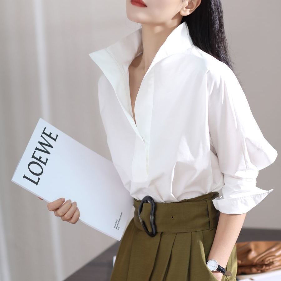 Haut sans manches à col montan - Shirt Camp Collar avis et prix