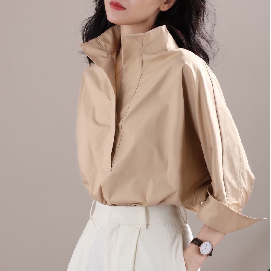 Haut sans manches à col montan - Shirt Camp Collar avis et prix