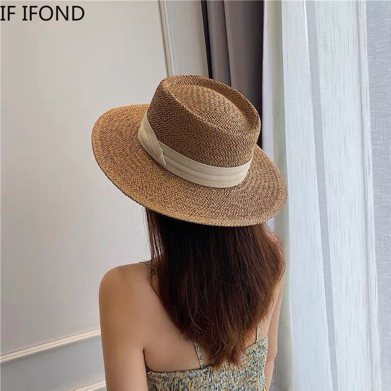 Chapeaux de paille respirants  - Bucket Hat Straw avis et prix